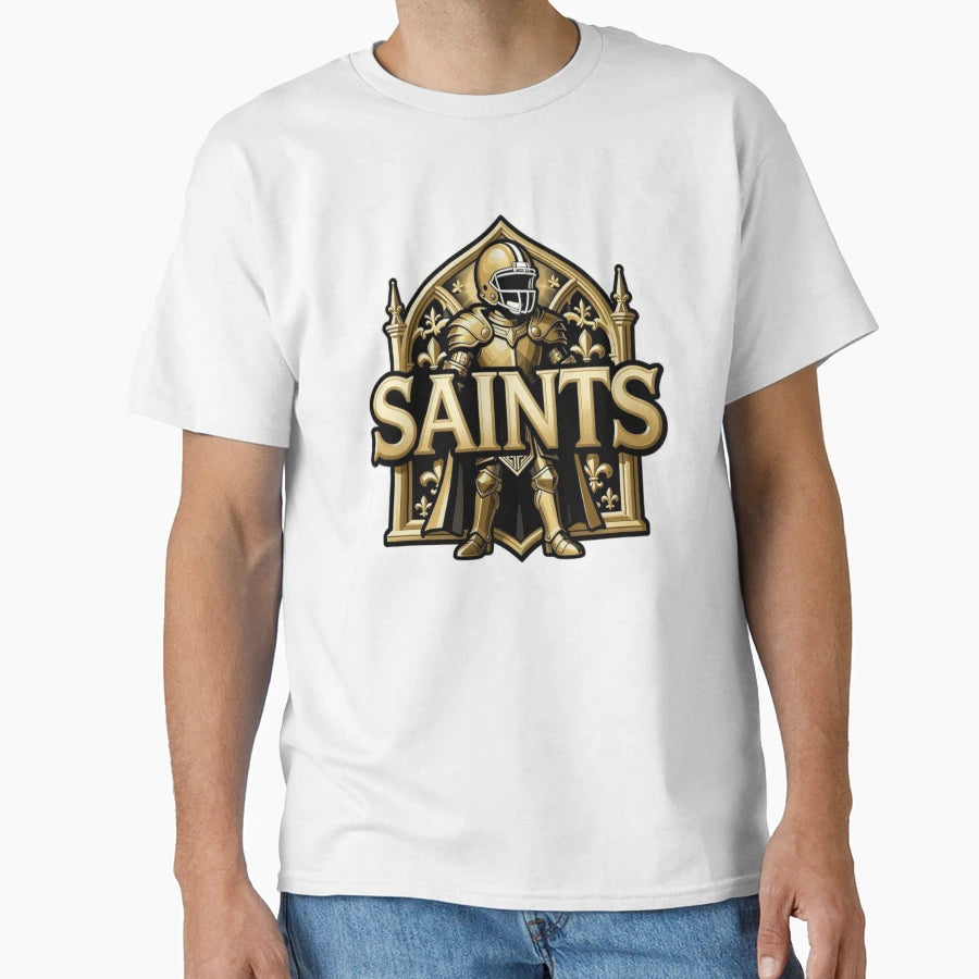 New Orleans Saints Football Decal T-Shirt - Streetwear Style Unisex - T-Shirt, Sweatshirt, Hoodie