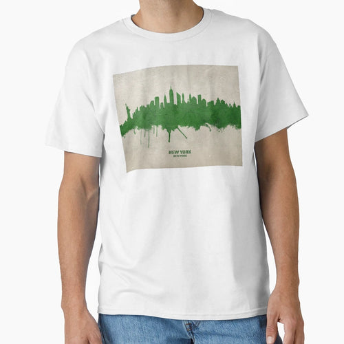 New York City Skyline T-Shirt - Minimalist Print Unisex - T-Shirt, Sweatshirt, Hoodie
