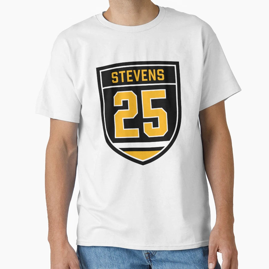 Stevens 25 Emblem T-Shirt - Minimalist Print Unisex - T-Shirt, Sweatshirt, Hoodie