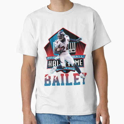 Champ Bailey Football Signature T-Shirt - Fun Novelty Design for Adults - T-Shirt, Sweatshirt, Hoodie