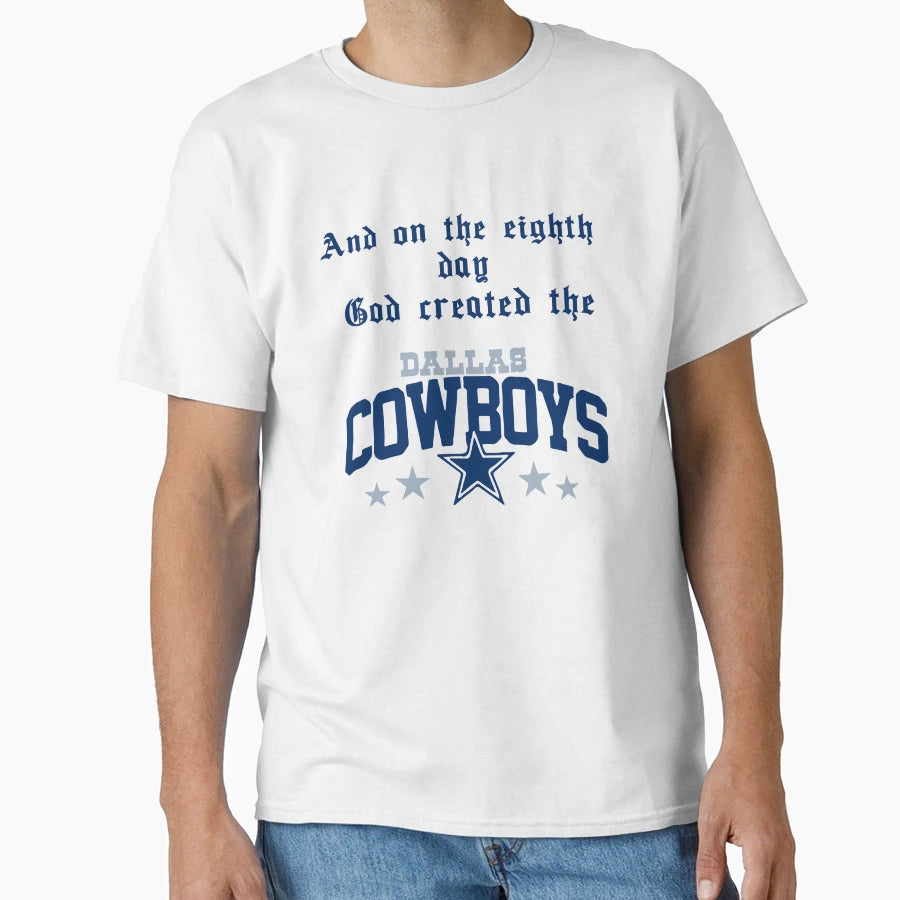 And Eighth Day Cowboy T-Shirt - Aesthetic Graphic for Adults - T-Shirt, Sweatshirt, Hoodie
