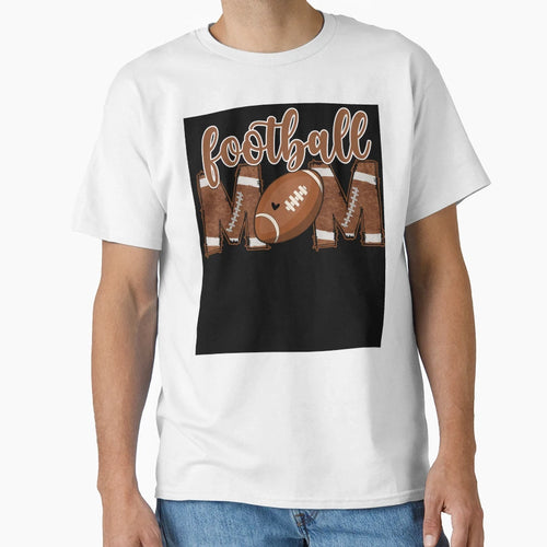 Football Mom 2 T-Shirt - Minimalist Print Men Women - T-Shirt, Sweatshirt, Hoodie