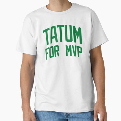 Jayson Tatum Mvp Boston Basketball T-Shirt - Aesthetic Graphic for Adults - T-Shirt, Sweatshirt, Hoodie
