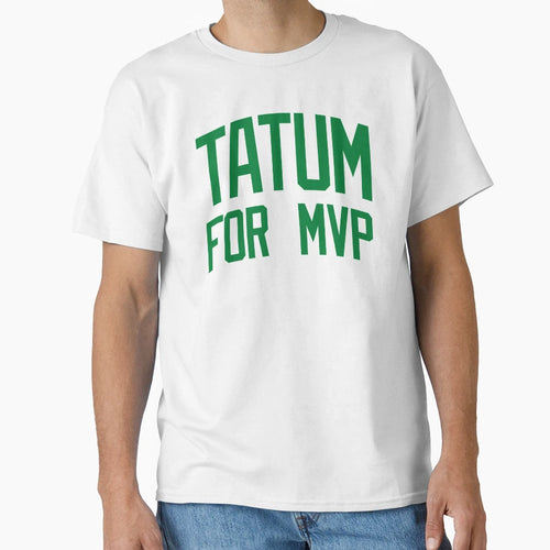 Jayson Tatum Mvp Boston Basketball T-Shirt - Aesthetic Graphic for Adults - T-Shirt, Sweatshirt, Hoodie