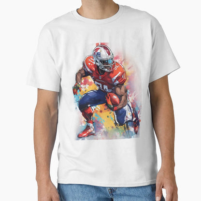 Rushing American Football T-Shirt - Streetwear Style Unisex - T-Shirt, Sweatshirt, Hoodie