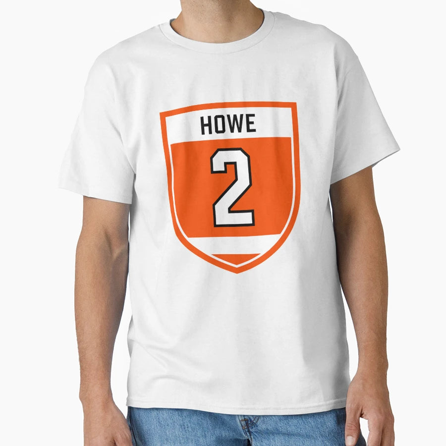Howe 2 Emblem T-Shirt - Minimalist Print Men Women - T-Shirt, Sweatshirt, Hoodie