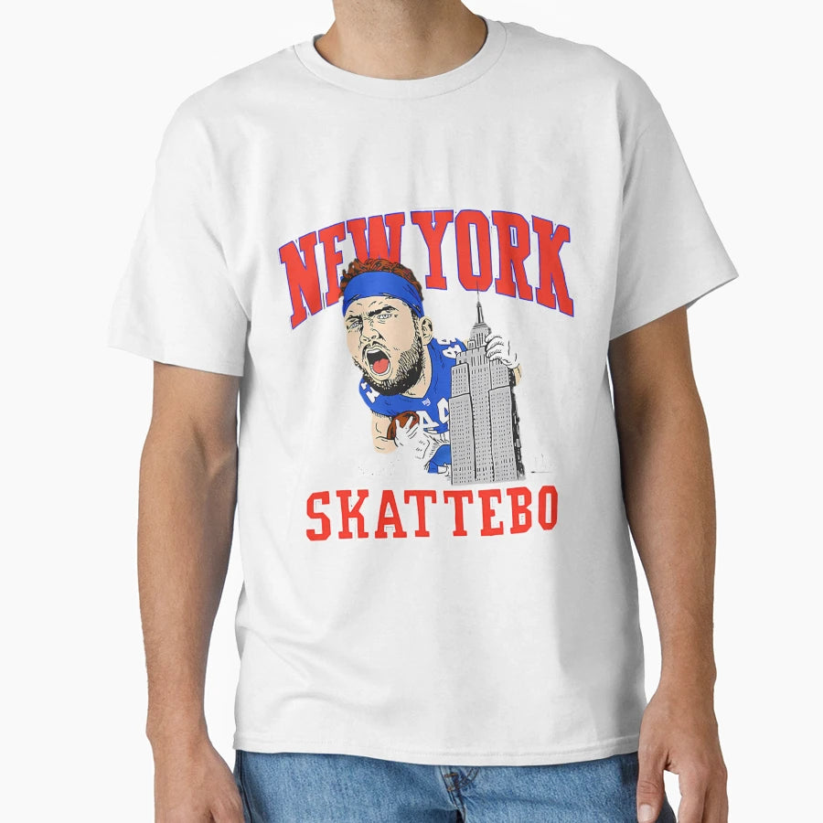 New York Skattebo Football Hero Tribute Cam T-Shirt - Graphic Print Unisex - T-Shirt, Sweatshirt, Hoodie