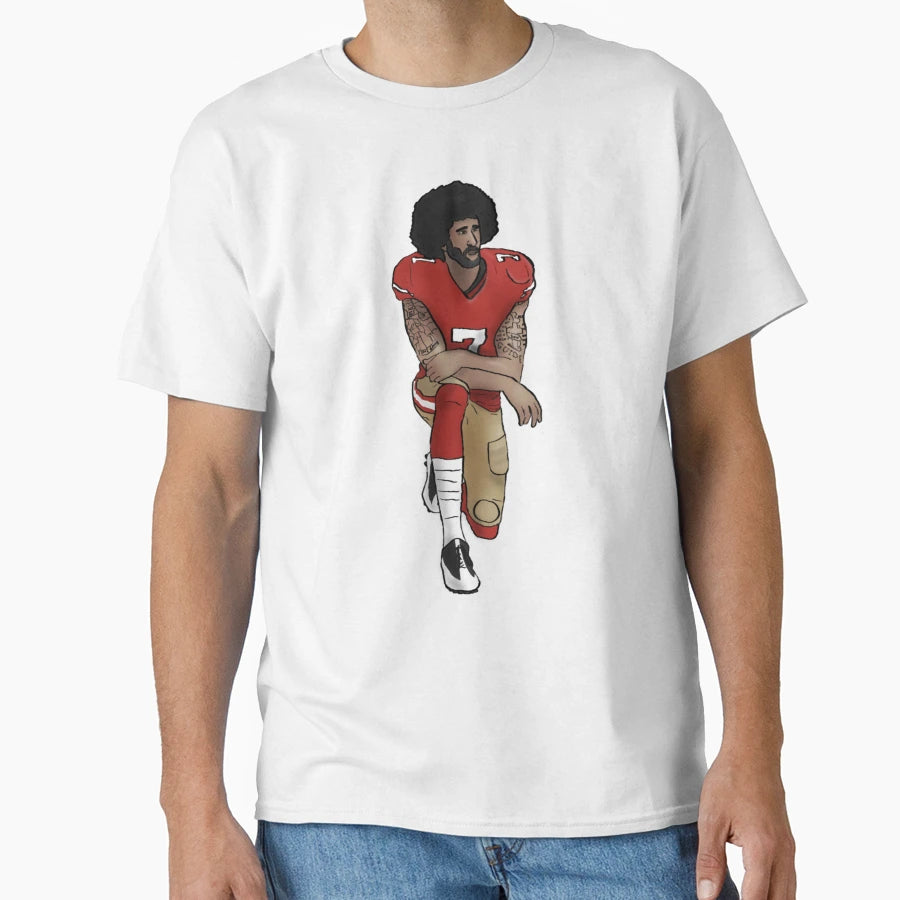 Colin Kaepernick T-Shirt - Custom Art Print Unisex - T-Shirt, Sweatshirt, Hoodie