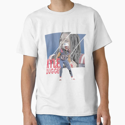 Kyle Dugger Football Art T-Shirt - Trendy Graphic Unisex - T-Shirt, Sweatshirt, Hoodie