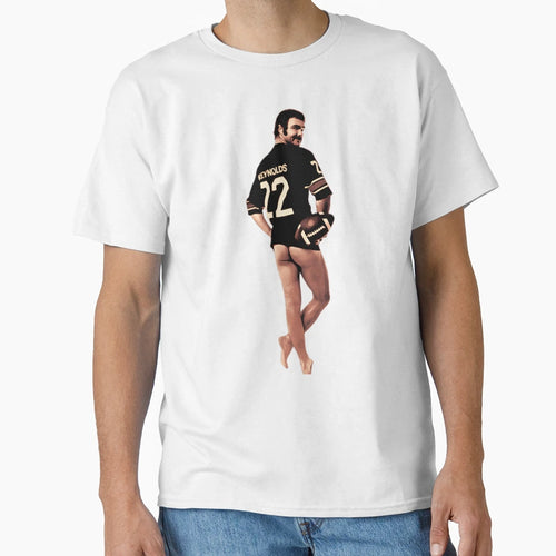 Burt Reynolds Bag T-Shirt - Minimalist Print Unisex - T-Shirt, Sweatshirt, Hoodie