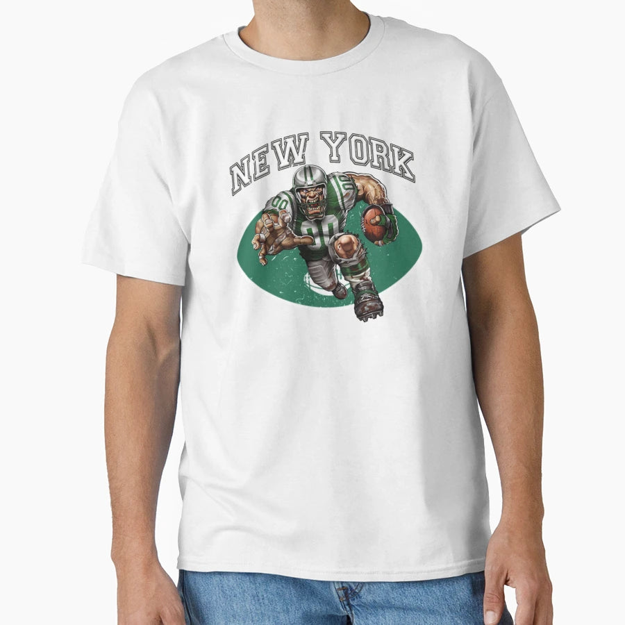 New York Football Detroit Football T-Shirt - Unique Graphic for Adults - T-Shirt, Sweatshirt, Hoodie
