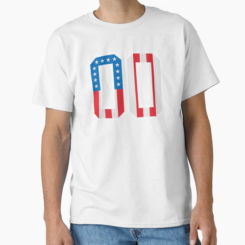 Number 0 American Classy Number Zero T-Shirt - Graphic Print Men Women - T-Shirt, Sweatshirt, Hoodie