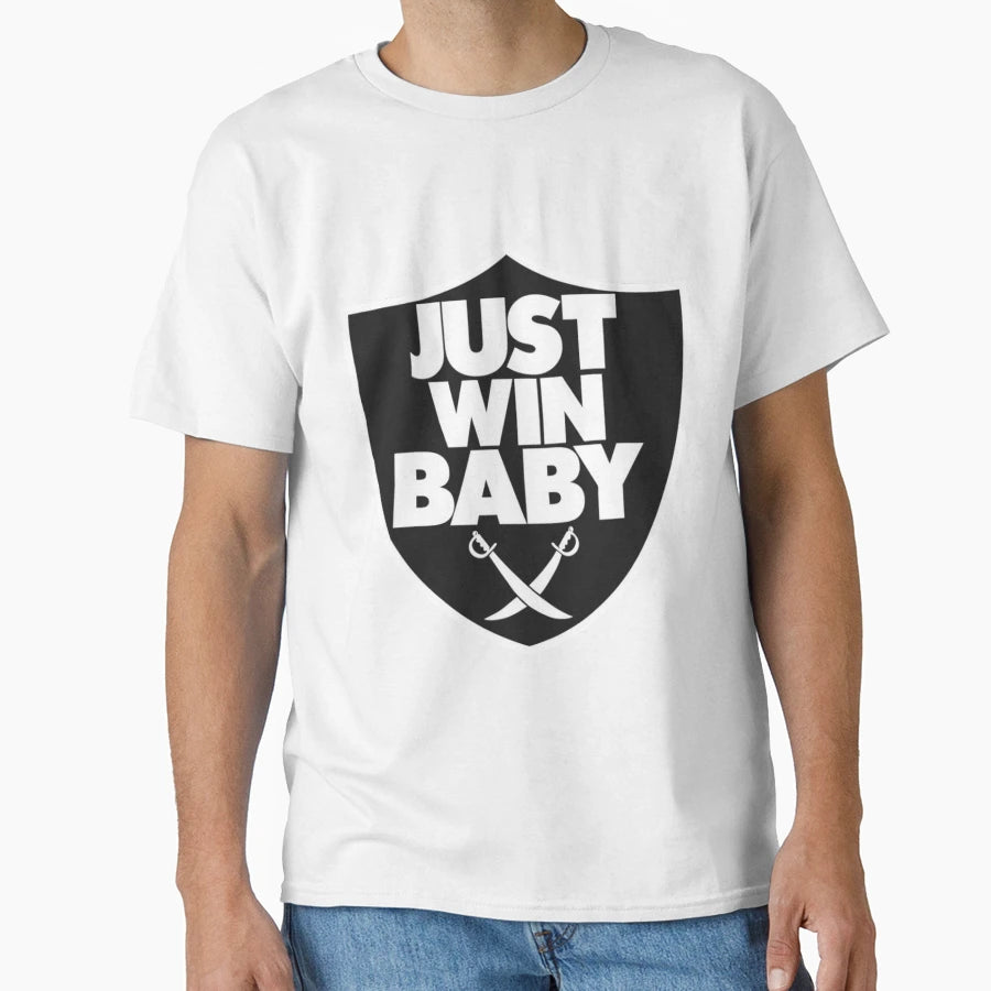 Just Win Jon Gruden T-Shirt - Novelty Apparel Men Women - T-Shirt, Sweatshirt, Hoodie