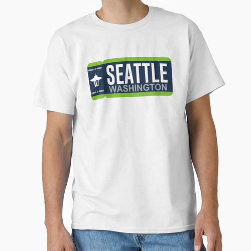 Seattle Ticket City T-Shirt - Unique Graphic for Adults - T-Shirt, Sweatshirt, Hoodie