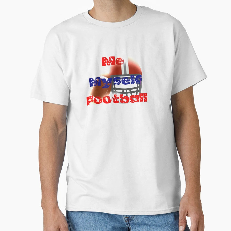 Amercian Football T-Shirt - Novelty Apparel for Adults - T-Shirt, Sweatshirt, Hoodie