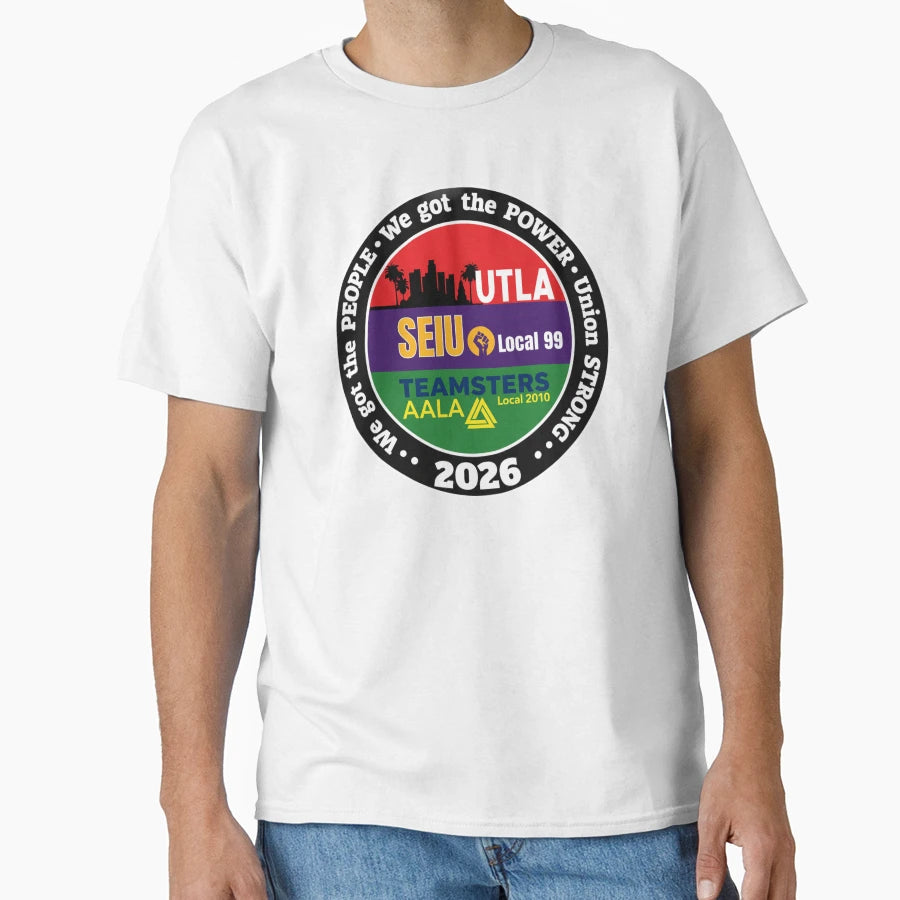 Labor Movement Utla Seiu Aala We T-Shirt - Aesthetic Graphic for Adults - T-Shirt, Sweatshirt, Hoodie