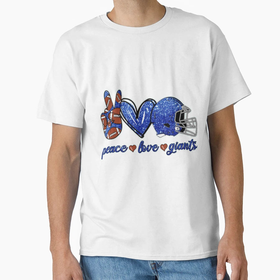 Art New York Giants T-Shirt - Custom Art Print Unisex - T-Shirt, Sweatshirt, Hoodie