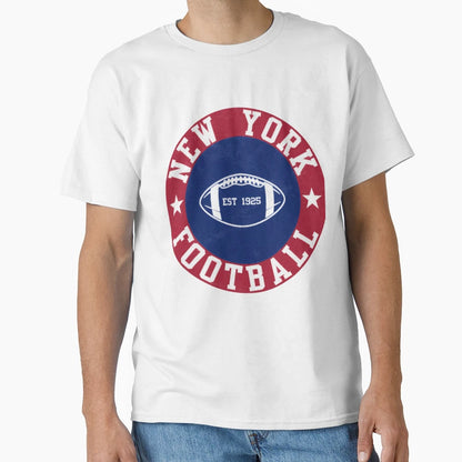 News York Football T-Shirt - Novelty Apparel for Adults - T-Shirt, Sweatshirt, Hoodie