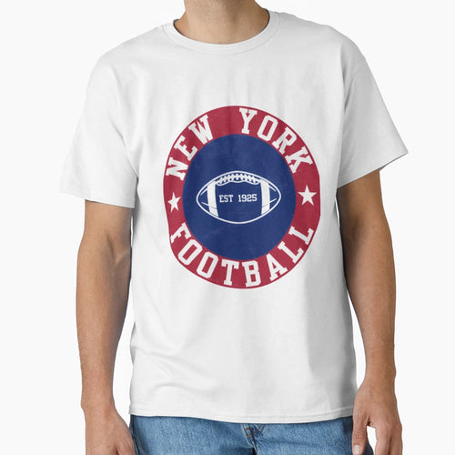 News York Football T-Shirt - Novelty Apparel for Adults - T-Shirt, Sweatshirt, Hoodie