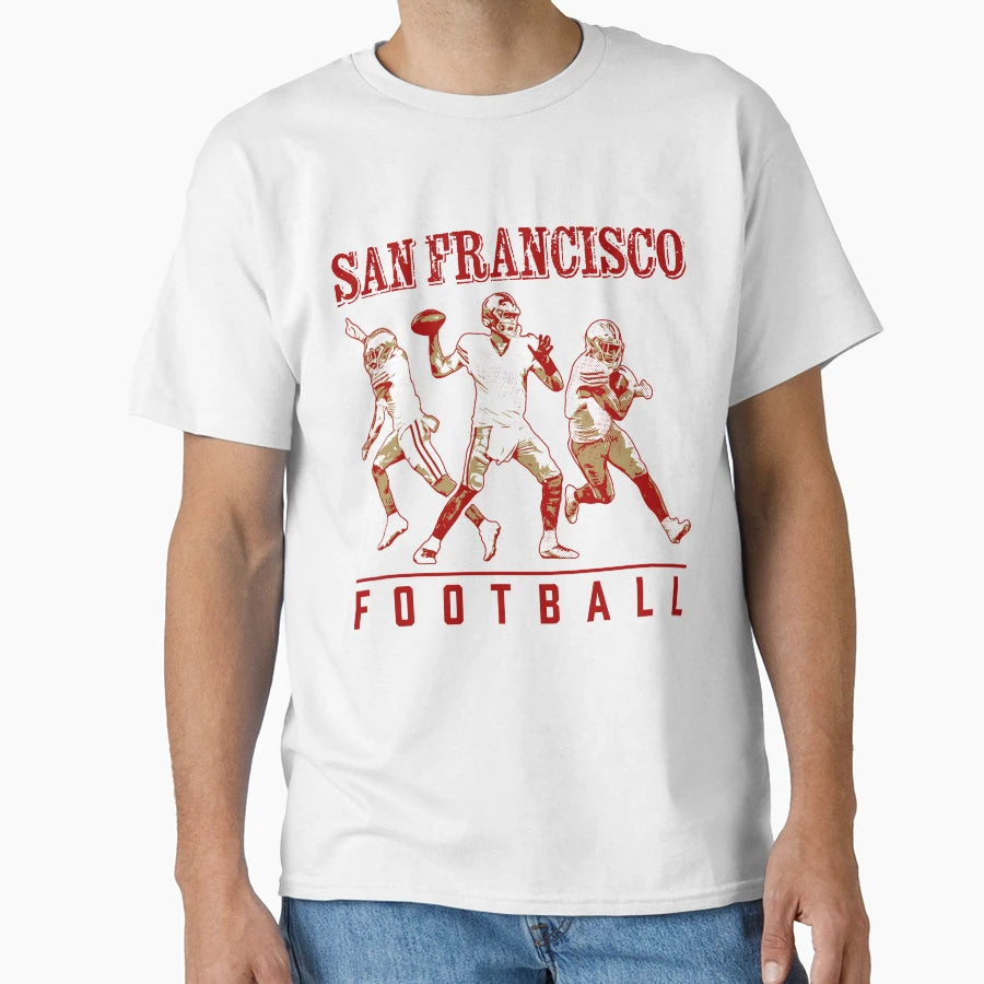 Bay Area Gridiron San Francisco T-Shirt - Fun Novelty Design for Adults - T-Shirt, Sweatshirt, Hoodie