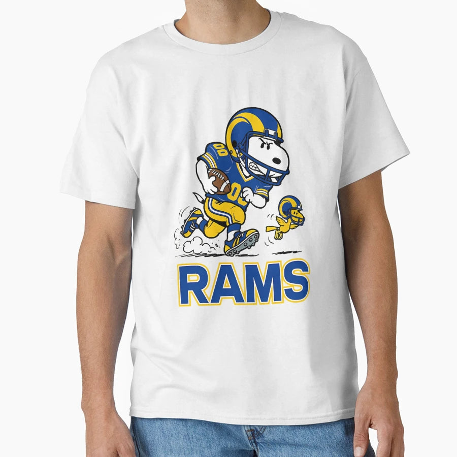 Snoopy Los Angeles Football T-Shirt - Unique Graphic for Adults - T-Shirt, Sweatshirt, Hoodie
