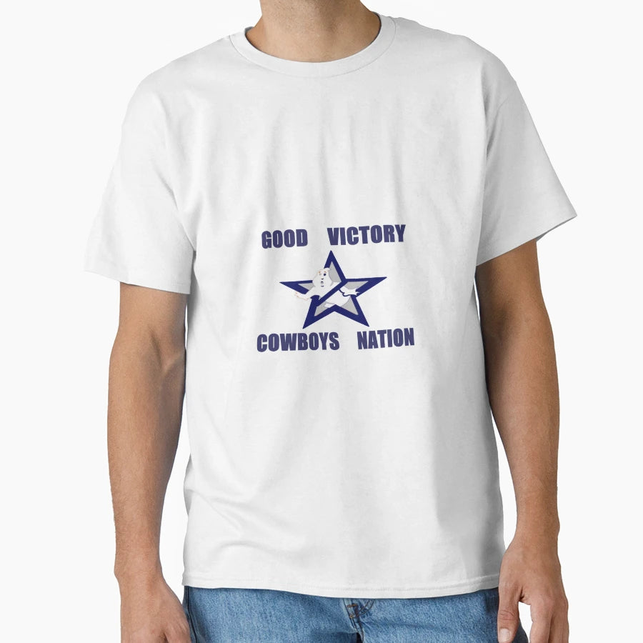 Good Victory Cowboys Nation T-Shirt - Minimalist Print Men Women - T-Shirt, Sweatshirt, Hoodie