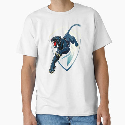 Dynamic Black Panther Shield T-Shirt - Trendy Graphic for Adults - T-Shirt, Sweatshirt, Hoodie
