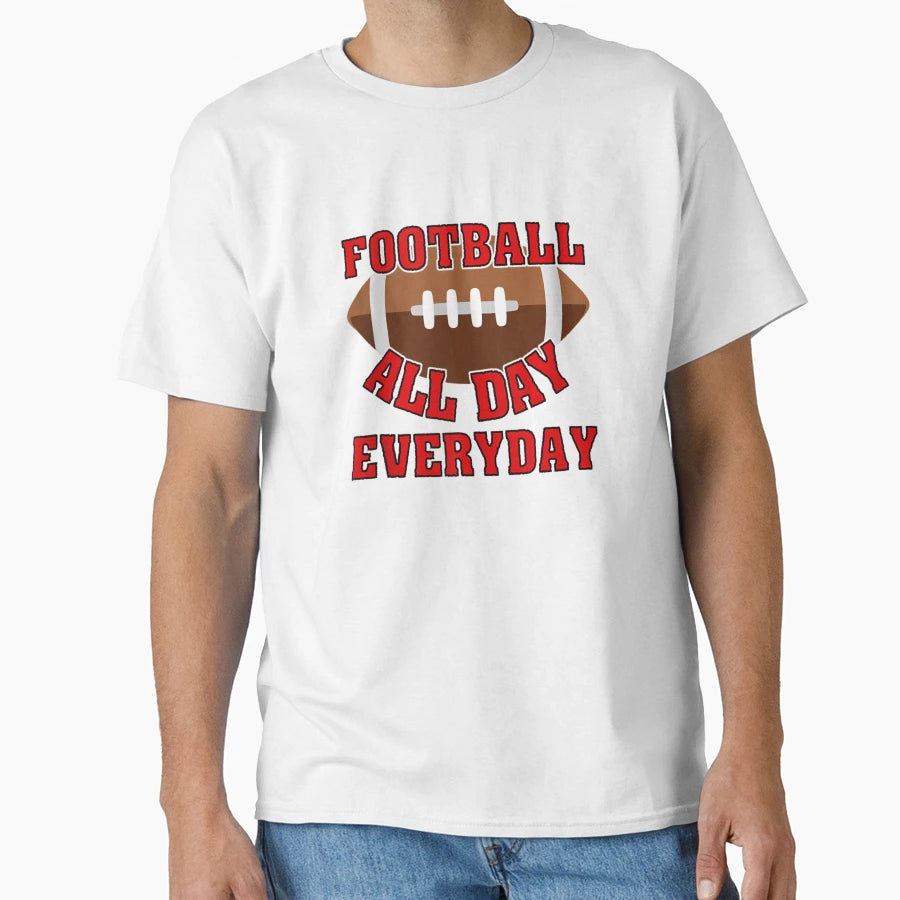 Football Coach Player Stadium Game T-Shirt - Custom Art Print Men Women - T-Shirt, Sweatshirt, Hoodie