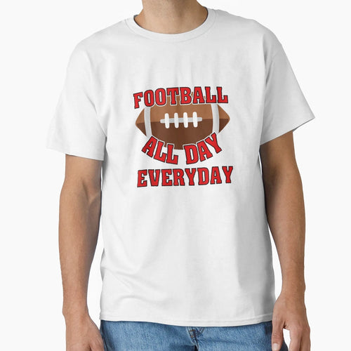 Football Coach Player Stadium Game T-Shirt - Custom Art Print Men Women - T-Shirt, Sweatshirt, Hoodie