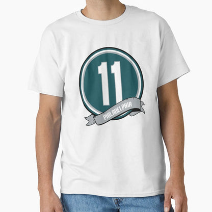 Philadelphia 11 Banner Circle T-Shirt - Custom Art Print for Adults - T-Shirt, Sweatshirt, Hoodie