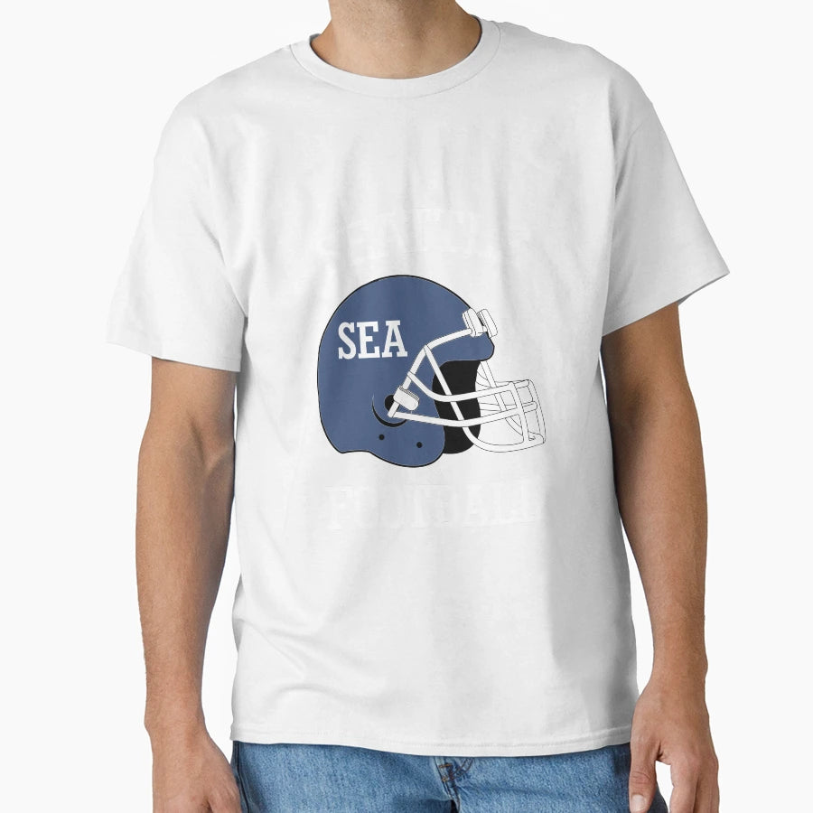 Seattle Football And T-Shirt - Casual Everyday Wear Unisex - T-Shirt, Sweatshirt, Hoodie