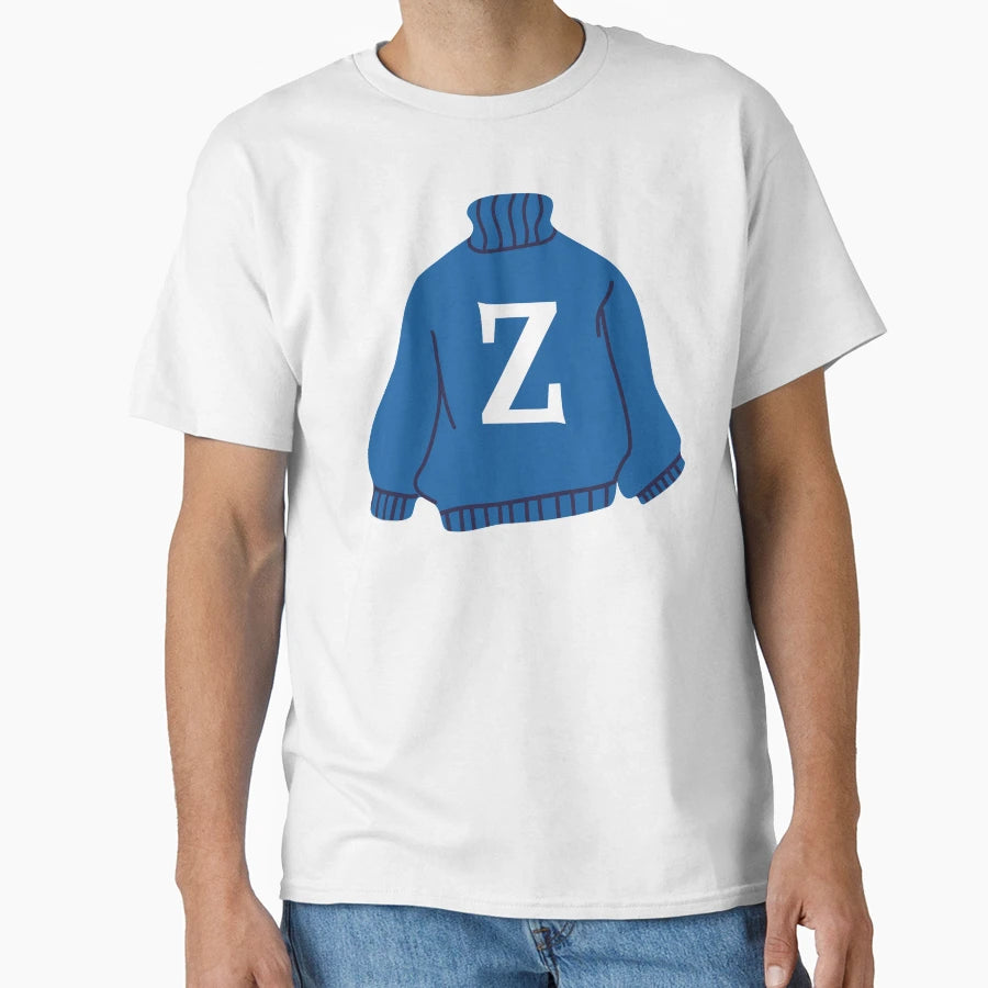 Letter T-Shirt - Casual Everyday Wear Unisex - T-Shirt, Sweatshirt, Hoodie