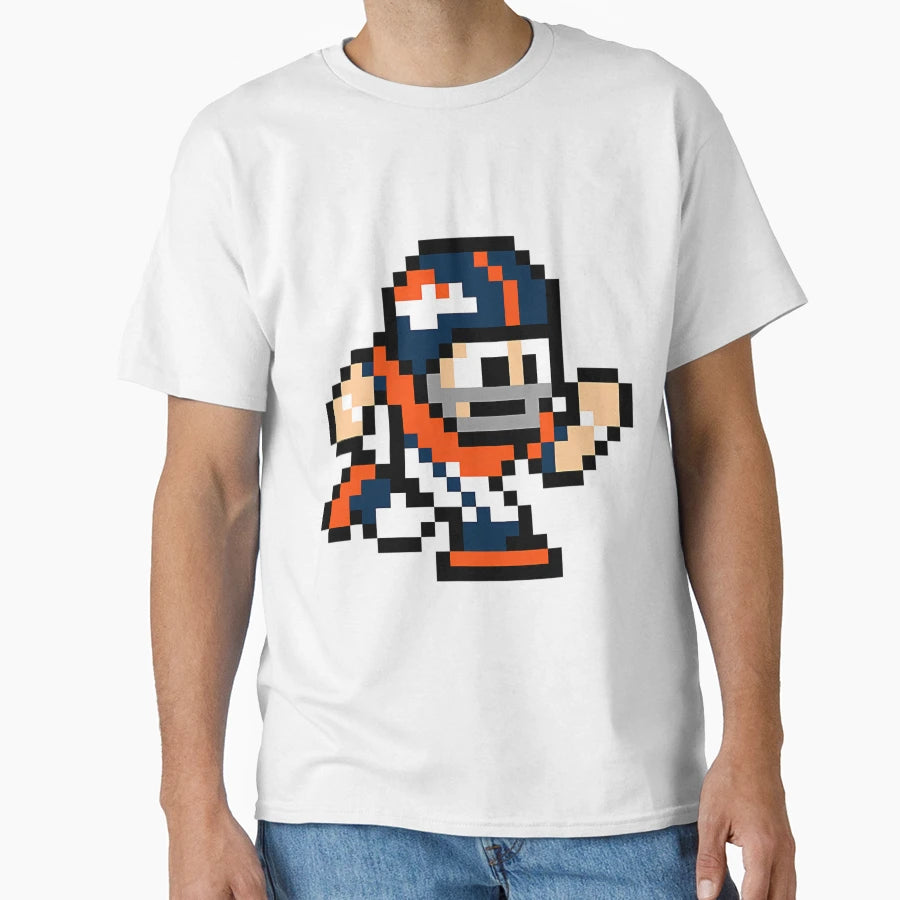Denver Broncos Tecmo Super Bowl T-Shirt - Streetwear Style Men Women - T-Shirt, Sweatshirt, Hoodie