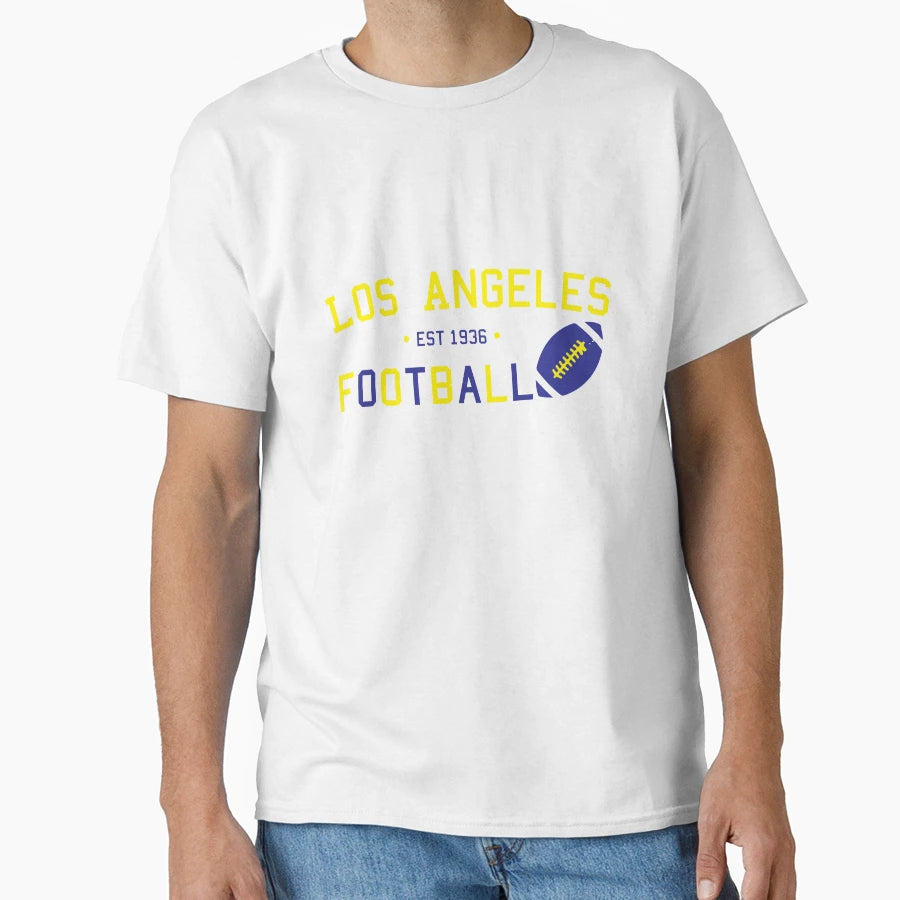 Los Angeles Football Team Est 1936 T-Shirt - Casual Everyday Wear Unisex - T-Shirt, Sweatshirt, Hoodie