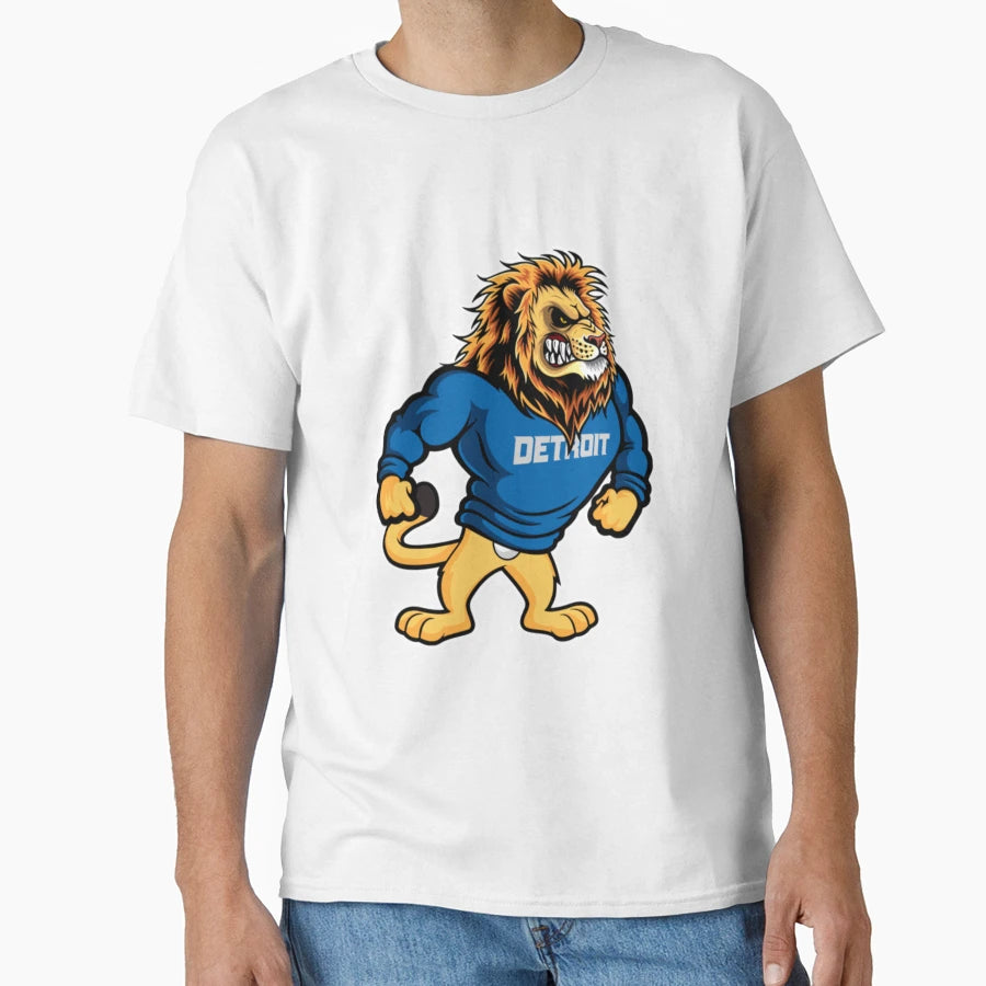 Detroit Lions Football Team T-Shirt - Unique Graphic for Adults - T-Shirt, Sweatshirt, Hoodie