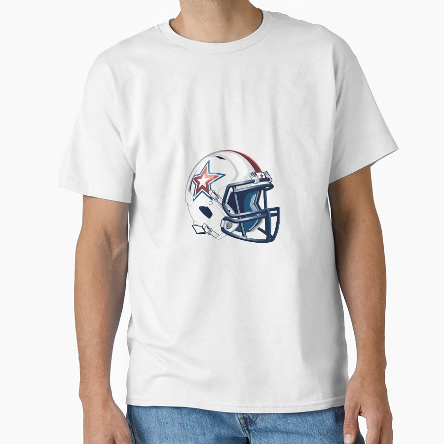 Cartoon Artistic American Football Player T-Shirt - Trendy Graphic Unisex - T-Shirt, Sweatshirt, Hoodie