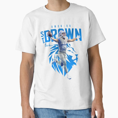 Amon Ra St Brown Amon Sport Ra St Brown T-Shirt - Streetwear Style Unisex - T-Shirt, Sweatshirt, Hoodie
