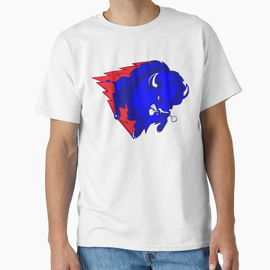 Buffalo Charge T-Shirt - Unique Graphic Men Women - T-Shirt, Sweatshirt, Hoodie