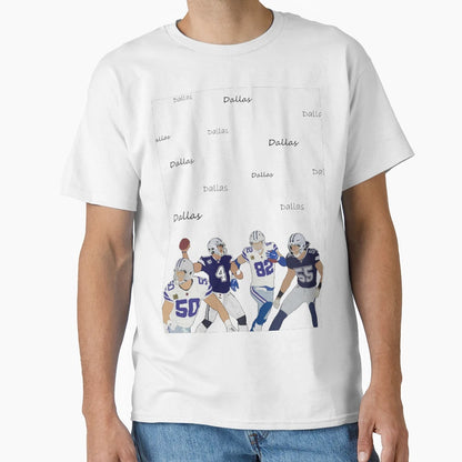 Cowboys Players 50 4 82 55 T-Shirt - Minimalist Print Unisex - T-Shirt, Sweatshirt, Hoodie