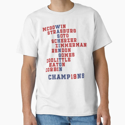 Washington Baseball 2019 T-Shirt - Unique Graphic for Adults - T-Shirt, Sweatshirt, Hoodie