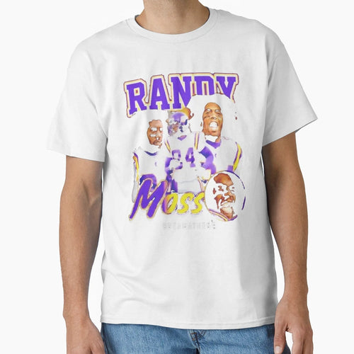 Randy Moss T-Shirt - Unique Graphic Unisex - T-Shirt, Sweatshirt, Hoodie