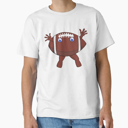 Funny Football T-Shirt - Aesthetic Graphic for Adults - T-Shirt, Sweatshirt, Hoodie