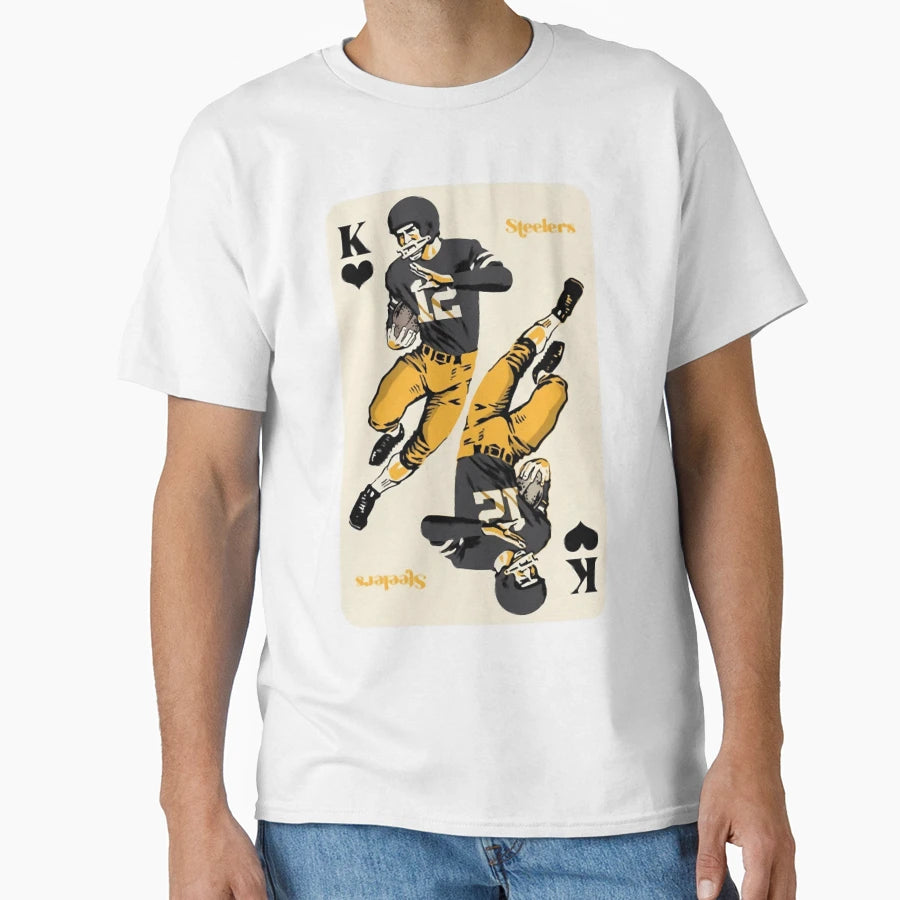 Pittsburgh Steelers King Hearts T-Shirt - Streetwear Style Unisex - T-Shirt, Sweatshirt, Hoodie