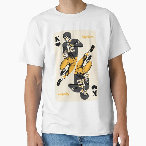 Pittsburgh Steelers King Hearts T-Shirt - Streetwear Style Unisex - T-Shirt, Sweatshirt, Hoodie