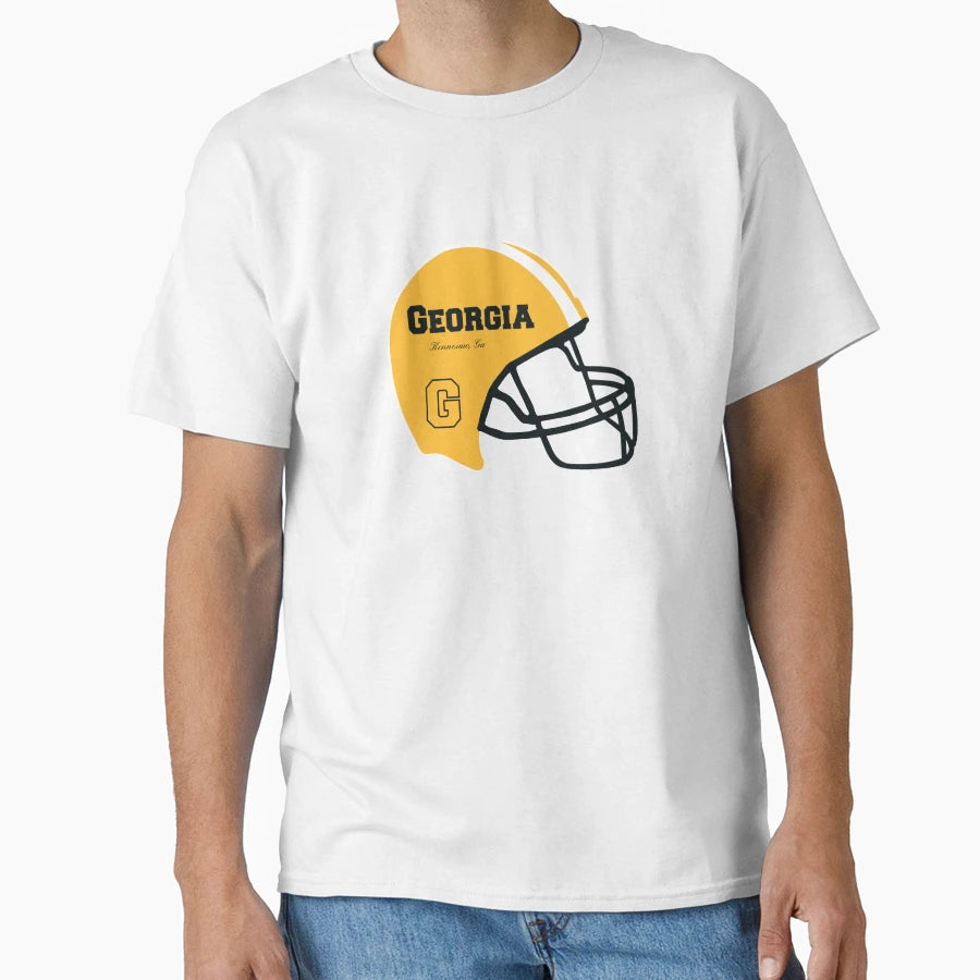 Kennesaw Georgia Ga Football Helmet T-Shirt - Custom Art Print for Adults - T-Shirt, Sweatshirt, Hoodie