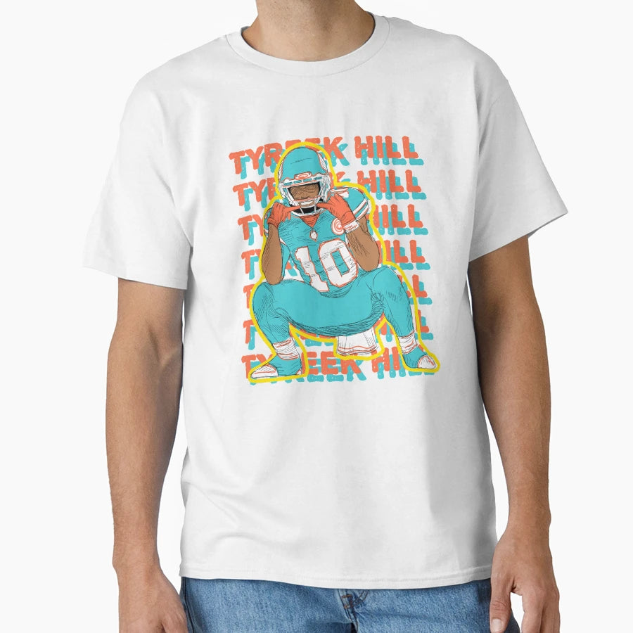 TH 10 Miami Dolphins Football T-Shirt - Trendy Graphic Men Women - T-Shirt, Sweatshirt, Hoodie