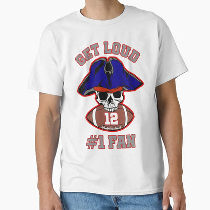 New England Pats 1 Fan T-Shirt - Fun Novelty Design Men Women - T-Shirt, Sweatshirt, Hoodie