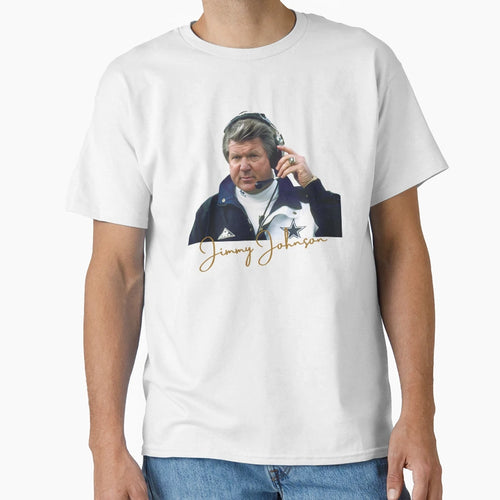 Rip Jimmy Johnson T-Shirt - Custom Art Print for Adults - T-Shirt, Sweatshirt, Hoodie