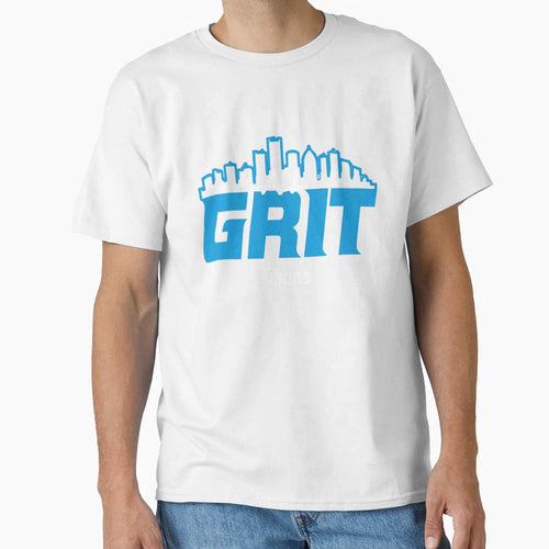 All Grit Detroit Sports Fan Gift T-Shirt - Custom Art Print Men Women - T-Shirt, Sweatshirt, Hoodie