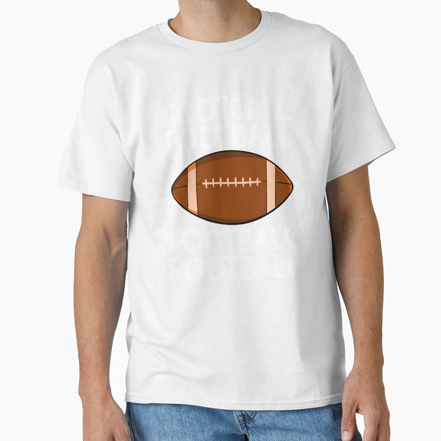 Football T-Shirt - Trendy Graphic Men Women - T-Shirt, Sweatshirt, Hoodie